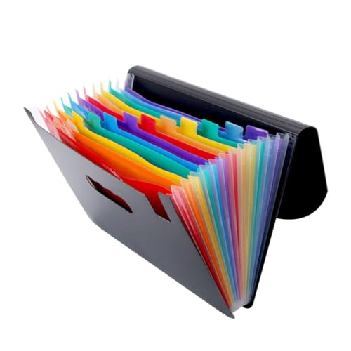 PLAFOPE Lagiger Multifunktionaler Fächermappe Organizer Robuster Kunststoff Leicht und Tragbar für Schule Büro und Zuhause zur Dokumentenablage und Papierorganisation PLAFOPE Lagiger Multifunktionaler Fächermappe Organizer Robuster Kunststoff Leicht und Tragbar für Schule Büro und Zuhause zur Dokumentenablage und Papierorganisation von PLAFOPE