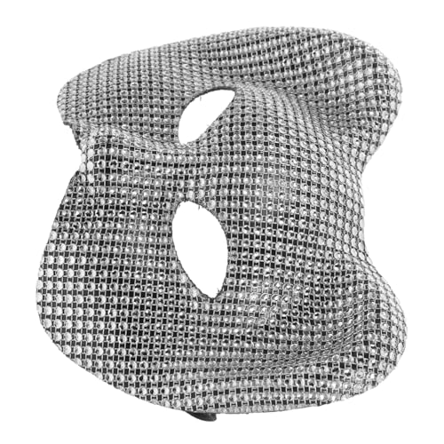 PLAFOPE Leoparden Halbmaske mit Realistischem Design Silbernes Tiermotiv Wiederverwendbar Vielseitig für Karneval Maskenbälle Bühnenauftritte und Partyzubehör PLAFOPE Leoparden Halbmaske mit Realistischem Design Silbernes Tiermotiv Wiederverwendbar Vielseitig für Karneval Maskenbälle Bühnenauftritte und Partyzubehör von PLAFOPE