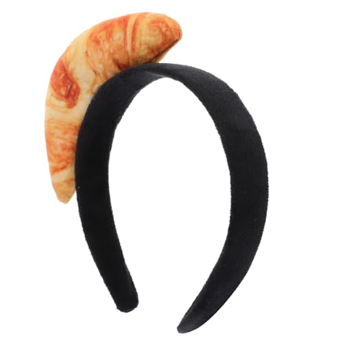 PLAFOPE Lustiges Croissant Haarschmuck Cosplay Haarreif Simulation Lebensmittel Stirnband Karneval Festival Party Zubehör für Damen und Herren PLAFOPE Lustiges Croissant Haarschmuck Cosplay Haarreif Simulation Lebensmittel Stirnband Karneval Festival Party Zubehör für Damen und Herren von PLAFOPE