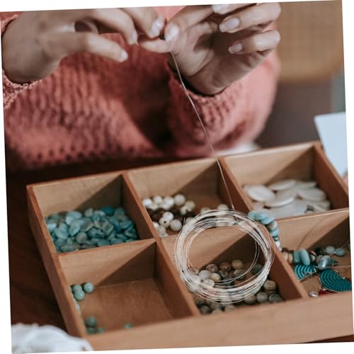 PLAFOPE Memory Wire für Schmuckherstellung Silberdraht Biegsam Weich für Armband Halskette DIY Zubehör Präzise Verarbeitung Kompakt und Vielseitig PLAFOPE Memory Wire für Schmuckherstellung Silberdraht Biegsam Weich für Armband Halskette DIY Zubehör Präzise Verarbeitung Kompakt und Vielseitig von PLAFOPE