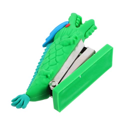 PLAFOPE Mini Dragon Heftgerät Grün Tragbarer Hand Heftgerät Stylisches Leichtes für Bürobedarf und Schüler Niedliches Langlebiges Schreibwaren Zubehör PLAFOPE Mini Dragon Heftgerät Grün Tragbarer Hand Heftgerät Stylisches Leichtes für Bürobedarf und Schüler Niedliches Langlebiges Schreibwaren Zubehör von PLAFOPE