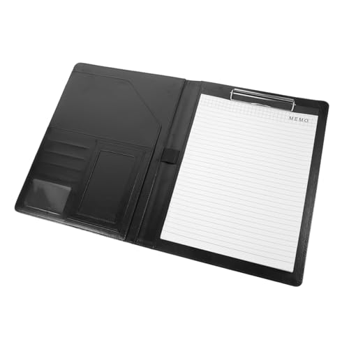 PLAFOPE Multifunktionaler Portfolio Ordner mit Losem Halter Organizer für Dokumente und Visitenkarten Notizblöcken Eleganter Schwarzer Sammelordner für Büro und Bewerbungsgespräche PLAFOPE Multifunktionaler Portfolio Ordner mit Losem Halter Organizer für Dokumente und Visitenkarten Notizblöcken Eleganter Schwarzer Sammelordner für Büro und Bewerbungsgespräche von PLAFOPE