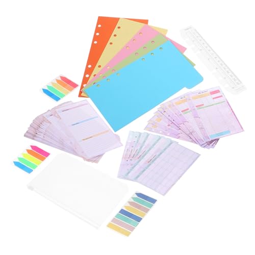 PLAFOPE Nachfüllpapier für Ringbuch Buntes Professionelles Planerpapier Liniert und Kariert Kompatibel mit Loseblatt Notizbuch Leicht Robust Einfach Einzufügen für Alltag Arbeit und PLAFOPE Nachfüllpapier für Ringbuch Buntes Professionelles Planerpapier Liniert und Kariert Kompatibel mit Loseblatt Notizbuch Leicht Robust Einfach Einzufügen für Alltag Arbeit und von PLAFOPE