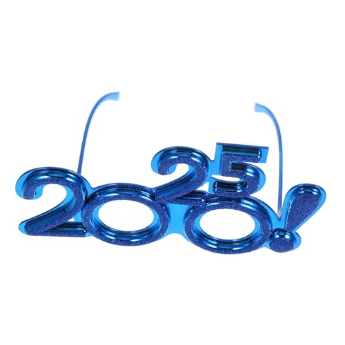 PLAFOPE Neujahrsbrille Partybrille aus Leichtem Pc Material Lustige Eyewear mit Blaue Elektroplattierung und Ausrufezeichen Dekoration für Silvester Feier und Festival PLAFOPE Neujahrsbrille Partybrille aus Leichtem Pc Material Lustige Eyewear mit Blaue Elektroplattierung und Ausrufezeichen Dekoration für Silvester Feier und Festival von PLAFOPE