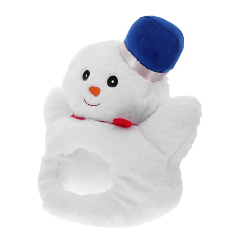 PLAFOPE Einzigartige Schneemann-kopfbedeckung. Plüsch-schneemann-kostüm für Weihnachtsfeiern PLAFOPE Einzigartige Schneemann-kopfbedeckung. Plüsch-schneemann-kostüm für Weihnachtsfeiern von PLAFOPE