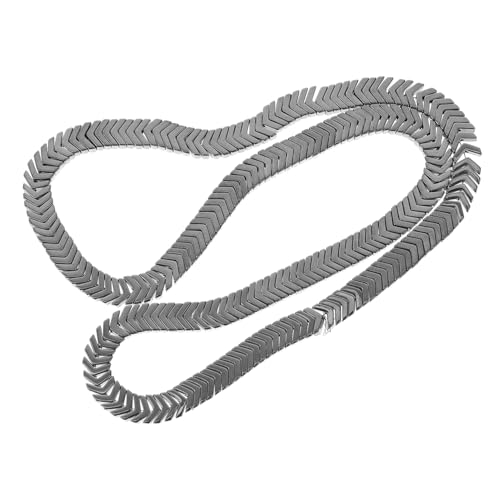 PLAFOPE Obsidian Pfeilform Perlen Strang Schmuckperlen Bastelperlen DIY Armband Zubehör Naturstein Schwarz Langlebig Leicht Glatt von PLAFOPE