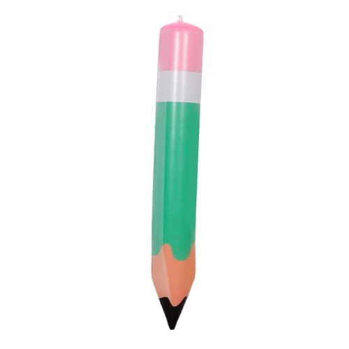PLAFOPE PVC Aufblasbarer Riesen Bleistiftballon Grün Robuste Schuldekoration Reißfestes PVC Material Auffälliges Design als Foto Requisite und PLAFOPE PVC Aufblasbarer Riesen Bleistiftballon Grün Robuste Schuldekoration Reißfestes PVC Material Auffälliges Design als Foto Requisite und von PLAFOPE