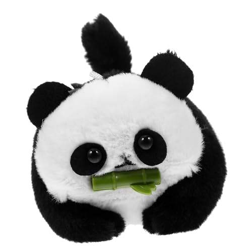 PLAFOPE Plüschanhänger mit Schwanzwackeln und Quietschfunktion Niedliches Tier Schlüsselanhänger Leichtes Rucksack Accessoire Kuscheltier für Panda Fans PLAFOPE Plüschanhänger mit Schwanzwackeln und Quietschfunktion Niedliches Tier Schlüsselanhänger Leichtes Rucksack Accessoire Kuscheltier für Panda Fans von PLAFOPE