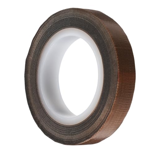 PLAFOPE Ptfe Isolierband Hitzebeständig Selbstklebend für Vakuumiergeräte Thermische Isolierung Elektrische Isolation Hitzebeständiges Klebeband für Verpackung und Versiegelung von PLAFOPE