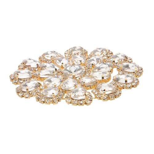PLAFOPE Rhinestone Appliques mit Metallbasis Runde Blumen Flacher Rücken Glitzernde Schmucksteine Strapazierfähige Metallverzierung zum Aufnähen Kleidung Taschen Schuhe Diy-nähzubehör PLAFOPE Rhinestone Appliques mit Metallbasis Runde Blumen Flacher Rücken Glitzernde Schmucksteine Strapazierfähige Metallverzierung zum Aufnähen Kleidung Taschen Schuhe Diy-nähzubehör von PLAFOPE
