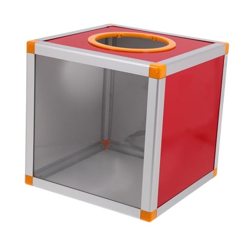 PLAFOPE Rote Raffle Box mit Transparentem Fenster Multifunktionaler Losbox für Meetings Partys und Spendenaktionen Große Kapazität Einfache Inklusive Schrauben und Schraubendreher PLAFOPE Rote Raffle Box mit Transparentem Fenster Multifunktionaler Losbox für Meetings Partys und Spendenaktionen Große Kapazität Einfache Inklusive Schrauben und Schraubendreher von PLAFOPE