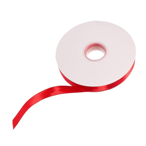 PLAFOPE Rotes Satinband Breit Polyester Geschenkband für Hochzeit Dekoration Schleifenband Vintage Stil Bastelprojekt Candy Box Verpackung PLAFOPE Rotes Satinband Breit Polyester Geschenkband für Hochzeit Dekoration Schleifenband Vintage Stil Bastelprojekt Candy Box Verpackung von PLAFOPE