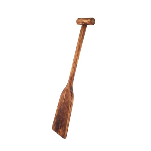 PLAFOPE Rustikaler Holzpaddel Anhänger Vintage Deko für Wand und Bar Lange Dicke Holzverzierung Ästhetische Strand Deko für Wohnzimmer und Schlafzimmer von PLAFOPE