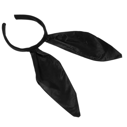 PLAFOPE Schwarzes Satin Bunny Ear Haarband mit Süßen Hasenohren Leichtes Bequemes Stirnband für Frauen Party Festival accessoire für Cosplay und Karneval PLAFOPE Schwarzes Satin Bunny Ear Haarband mit Süßen Hasenohren Leichtes Bequemes Stirnband für Frauen Party Festival accessoire für Cosplay und Karneval von PLAFOPE