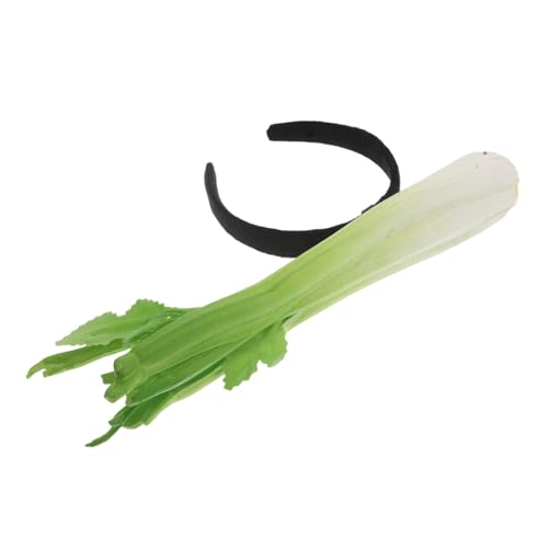 PLAFOPE Sellerie Haarband Stirnband Lebensechtes Grünes Gemüse Realistisches Gemüsekostüm Sellerie Party Gastgeschenke Lustige Foto Requisiten Gemüse Haar Accessoires Foto PLAFOPE Sellerie Haarband Stirnband Lebensechtes Grünes Gemüse Realistisches Gemüsekostüm Sellerie Party Gastgeschenke Lustige Foto Requisiten Gemüse Haar Accessoires Foto von PLAFOPE