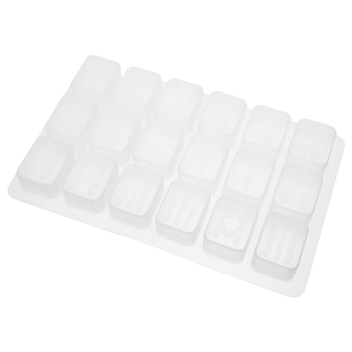 PLAFOPE Silikon Mahjong Gießform Wiederverwendbar Flexible DIY Epoxidharz Form für Schmuck Wachs Basteln von PLAFOPE