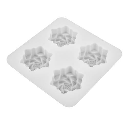 PLAFOPE Silikon Seifenform Blütenform Non stick für DIY Kerzen Gießen Handgemachte Seife Leicht zu Reinigen und Entformen Portable Gießform für Kreative Seifenherstellung PLAFOPE Silikon Seifenform Blütenform Non stick für DIY Kerzen Gießen Handgemachte Seife Leicht zu Reinigen und Entformen Portable Gießform für Kreative Seifenherstellung von PLAFOPE