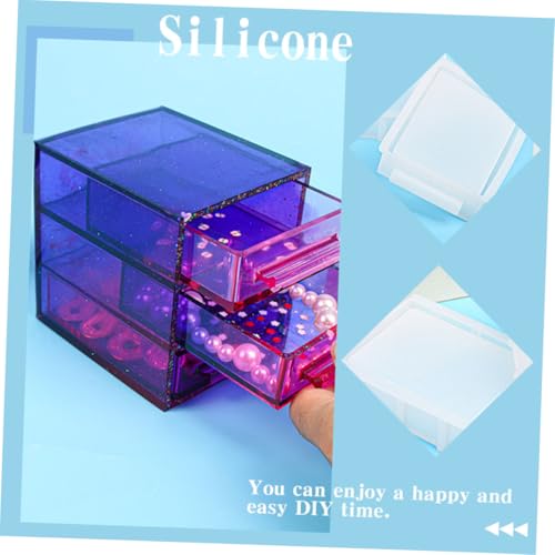 PLAFOPE Silikonform DIY Aufbewahrungsbox Flexibel Langlebig Kunsthandwerk Gießform für Schmuck Desktop Dekoration Praktisch Bpa frei PLAFOPE Silikonform DIY Aufbewahrungsbox Flexibel Langlebig Kunsthandwerk Gießform für Schmuck Desktop Dekoration Praktisch Bpa frei von PLAFOPE