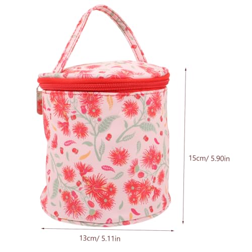 PLAFOPE Strickzubehör Aufbewahrungstasche Rot Kleine Häkeltasche Tragbar Für Garne Häkelnadeln Nähzubehör Organizer Für Reise Und Handtasche PLAFOPE Strickzubehör Aufbewahrungstasche Rot Kleine Häkeltasche Tragbar Für Garne Häkelnadeln Nähzubehör Organizer Für Reise Und Handtasche von PLAFOPE