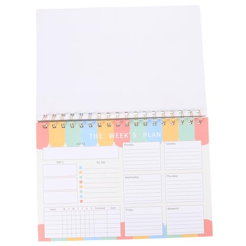 PLAFOPE Täglicher Planer Notizblock Abreißbarer Wochenplaner mit Dicken für To Do Listen und Termine Praktisch für Schule Büro und Zuhause PLAFOPE Täglicher Planer Notizblock Abreißbarer Wochenplaner mit Dicken für To Do Listen und Termine Praktisch für Schule Büro und Zuhause von PLAFOPE