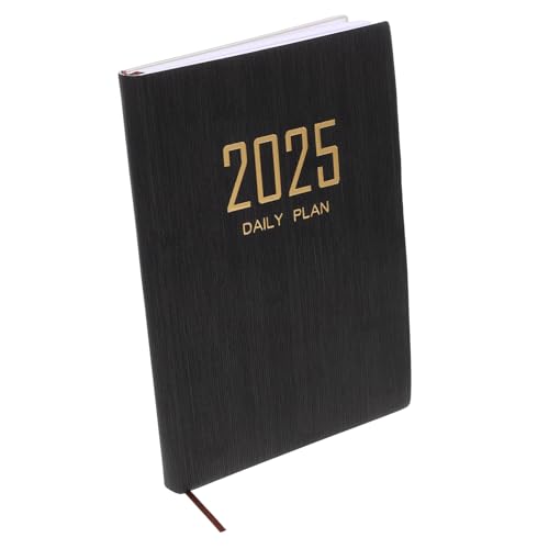 PLAFOPE Tagesplaner Notizbuch Schwarz mit Monatsindex Tragbares Planungsnotizbuch für Büro und Studium Multifunktionales Wochen Monatsplaner notizheft Glattes Langlebig Flachliegend PLAFOPE Tagesplaner Notizbuch Schwarz mit Monatsindex Tragbares Planungsnotizbuch für Büro und Studium Multifunktionales Wochen Monatsplaner notizheft Glattes Langlebig Flachliegend von PLAFOPE