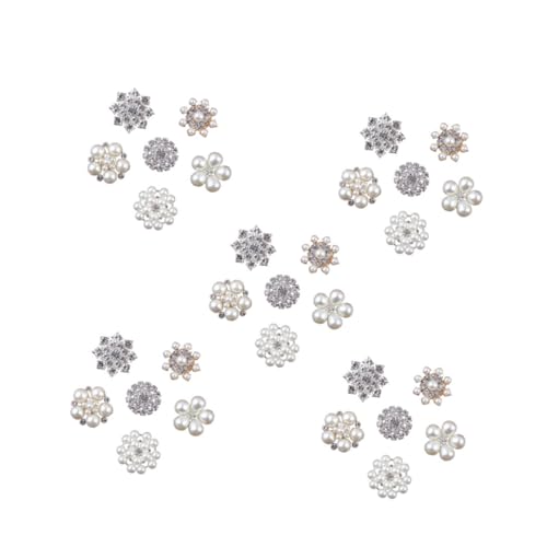 PLAFOPE Teiliges Alloy Schmuck accessoires mit Strass und Perlen Flache Basis für DIY Broschen Haarspangen Haarbänder und Handyhüllen Gemischte Stile Modische Schmuck Damen Zubehör PLAFOPE Teiliges Alloy Schmuck accessoires mit Strass und Perlen Flache Basis für DIY Broschen Haarspangen Haarbänder und Handyhüllen Gemischte Stile Modische Schmuck Damen Zubehör von PLAFOPE