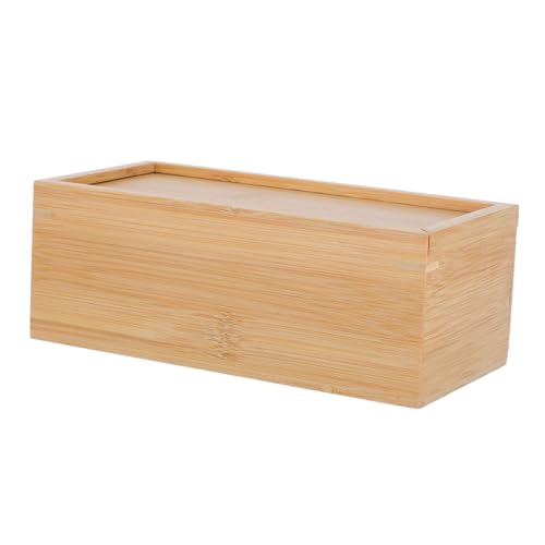PLAFOPE Unbehandelte Holzbox mit Schiebedeckel Großer Stauraum Multifunktionale Aufbewahrung für Büro und Zuhause Stilvolle Schreibtisch Organizer Praktische Holz Aufbewahrungsbox für PLAFOPE Unbehandelte Holzbox mit Schiebedeckel Großer Stauraum Multifunktionale Aufbewahrung für Büro und Zuhause Stilvolle Schreibtisch Organizer Praktische Holz Aufbewahrungsbox für von PLAFOPE