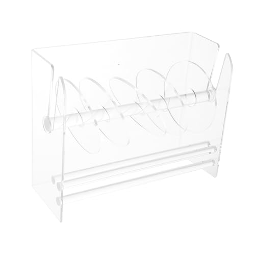 PLAFOPE Verstellbarer Acryl-etikettenspender Fächer Rollhalter Organizer für Büro und Zuhause Langlebiger Transparenter Acrylständer zur Ordentlichen Aufbewahrung Mehrerer Etikettenrollen PLAFOPE Verstellbarer Acryl-etikettenspender Fächer Rollhalter Organizer für Büro und Zuhause Langlebiger Transparenter Acrylständer zur Ordentlichen Aufbewahrung Mehrerer Etikettenrollen von PLAFOPE