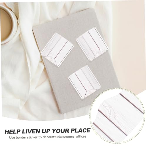 PLAFOPE Wasserdichter Border Trim Papierrolle für Bulletin Board Blackboard Dekoration DIY Klassenzimmer Wand Büro Robust und Abnehmbar von PLAFOPE