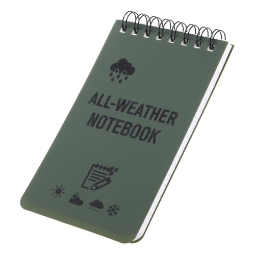 PLAFOPE Wasserdichter Notizblock Spiralbindung Notepad Pocket Notizbuch für Studenten Outdoor Allwetter Notizblock für Reisen und Büro PLAFOPE Wasserdichter Notizblock Spiralbindung Notepad Pocket Notizbuch für Studenten Outdoor Allwetter Notizblock für Reisen und Büro von PLAFOPE
