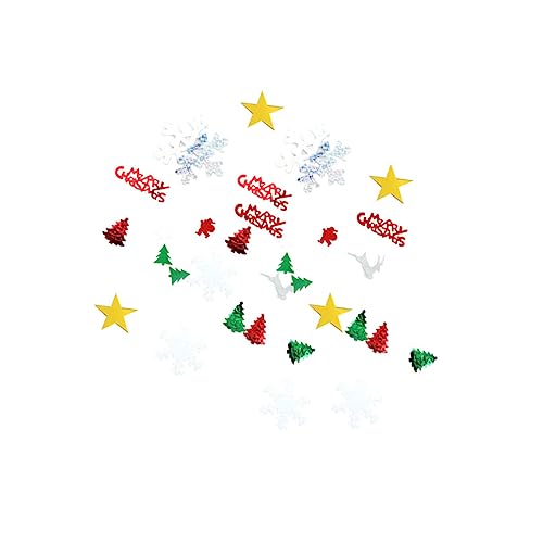 PLAFOPE Weihnachtsdeko 30 G Pvc-glitzer-konfetti Schneeflocke Hirsch Weihnachtsmann Für Zuhause Café Geschäft PLAFOPE Weihnachtsdeko 30 G Pvc-glitzer-konfetti Schneeflocke Hirsch Weihnachtsmann Für Zuhause Café Geschäft von PLAFOPE