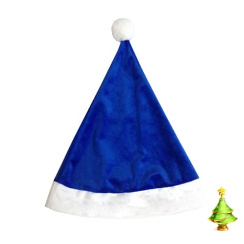PLAFOPE Weihnachtsmütze aus Weichem Kurzplüsch für Erwachsene Festliches Santa Claus Kostümzubehör für Weihnachtsfeiern Karneval und Fasching PLAFOPE Weihnachtsmütze aus Weichem Kurzplüsch für Erwachsene Festliches Santa Claus Kostümzubehör für Weihnachtsfeiern Karneval und Fasching von PLAFOPE