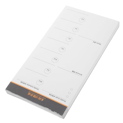 PLAFOPE Wochenplaner Notizblock Abreißbar Notizbuch Din Klein Tagesplaner mit Dickem Alltag Memo Pad für Tägliche Planung und Effizientes Zeitmanagement PLAFOPE Wochenplaner Notizblock Abreißbar Notizbuch Din Klein Tagesplaner mit Dickem Alltag Memo Pad für Tägliche Planung und Effizientes Zeitmanagement von PLAFOPE