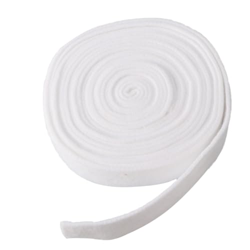 PLAFOPE Wollfilzband Weiß Langlebiges Filzband für DIY Bastelarbeiten Weihnachtsbaumdeko Applikationen Kränze Schleifen Umweltfreundliches Material für Handarbeiten und Wohnaccessoires PLAFOPE Wollfilzband Weiß Langlebiges Filzband für DIY Bastelarbeiten Weihnachtsbaumdeko Applikationen Kränze Schleifen Umweltfreundliches Material für Handarbeiten und Wohnaccessoires von PLAFOPE