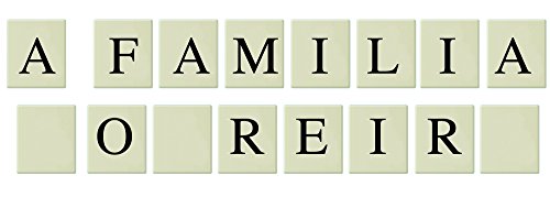 Plage Buchstaben Scrabble Dekoration Selbstklebend, Vinyl, beige, 24 x 3 x 68 cm Plage Buchstaben Scrabble Dekoration Selbstklebend, Vinyl, beige, 24 x 3 x 68 cm von PLAGE