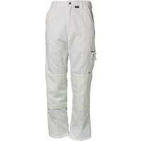 PLANAM® Herren Arbeitshose "CANVAS 320" weiß Größe 42 von PLANAM®