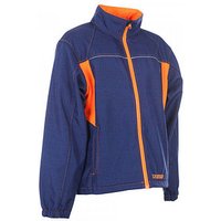 PLANAM® Herren Softshelljacke "BASALT NEON" marine Größe L von PLANAM®