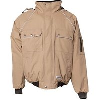 PLANAM® unisex Arbeitsjacke CANVAS 320 khaki, schwarz Größe 3XL von PLANAM®