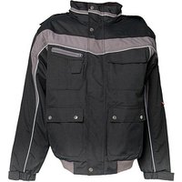 PLANAM® unisex Arbeitsjacke PLALINE schwarz, zink Größe 2XL von PLANAM®