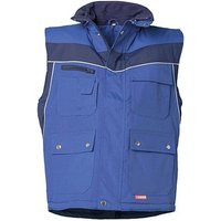 PLANAM® unisex Winterweste PLALINE kornblau, marine Größe 2XL von PLANAM®