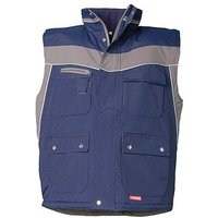 PLANAM® unisex Winterweste PLALINE marine, zink Größe 2XL von PLANAM®