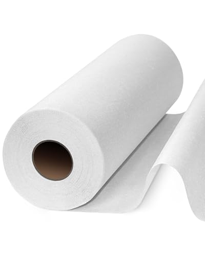 PLANTIONAL Mittelschweres, weißes, aufbügelbares Vlies, Schnittstelle: 29,5 cm x 30 m, mittelschweres Vlies-Einlage, zum Aufbügeln, Polyester, einseitige Einlage, für Bastelbedarf PLANTIONAL Mittelschweres, weißes, aufbügelbares Vlies, Schnittstelle: 29,5 cm x 30 m, mittelschweres Vlies-Einlage, zum Aufbügeln, Polyester, einseitige Einlage, für Bastelbedarf von PLANTIONAL