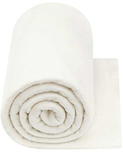 PLANTIONAL Natürliche Baumwollwatte für Steppdecken: 119 x 150 cm, leicht, rein natürlich, für alle Jahreszeiten, Steppdecken für Steppdecken, Handwerk und tragbare Kunst PLANTIONAL Natürliche Baumwollwatte für Steppdecken: 119 x 150 cm, leicht, rein natürlich, für alle Jahreszeiten, Steppdecken für Steppdecken, Handwerk und tragbare Kunst von PLANTIONAL