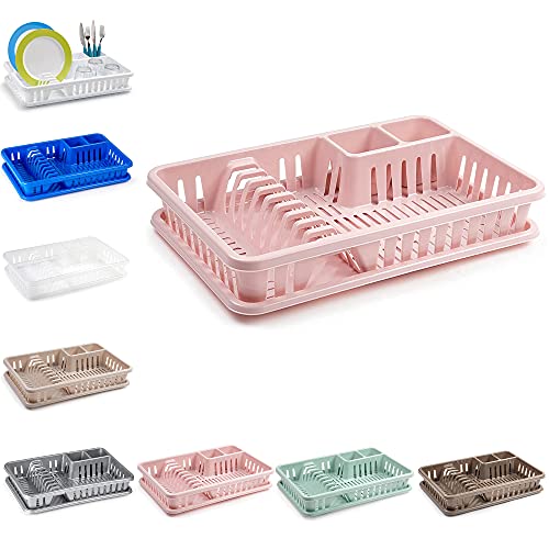 plastific Abtropfgestell aus Kunststoff, Geschirrabtropfgestell für Küchenspüle, Küchenutensilien, Getränkehalter, Abtropfgestell aus Kunststoff und Abtropfgestell aus Kunststoff (45 x 29,7 x 8 cm, plastific Abtropfgestell aus Kunststoff, Geschirrabtropfgestell für Küchenspüle, Küchenutensilien, Getränkehalter, Abtropfgestell aus Kunststoff und Abtropfgestell aus Kunststoff (45 x 29,7 x 8 cm, von PLASTIFIC