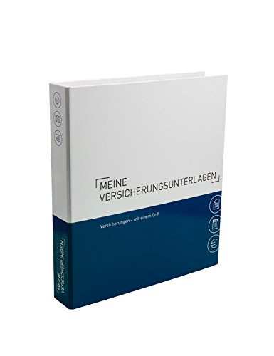 Ringbuch A4 für Versicherungen - Themenringbuch mit Register & Trennblättern - Optimale Strukturierung und Ablage aller Unterlagen im Bereich Versicherung - Für Versicherungsunterlagen Ringbuch A4 für Versicherungen - Themenringbuch mit Register & Trennblättern - Optimale Strukturierung und Ablage aller Unterlagen im Bereich Versicherung - Für Versicherungsunterlagen von PLASTOREG Smidt GmbH