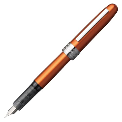 PLATINUM Plaisir PGB-1000#25 Füllfederhalter/Federstärken: M Medium Mittlere/Farbe: Nova Orange/Handgefertigt/mit Geschenkbox/Füllhalter PLATINUM Plaisir PGB-1000#25 Füllfederhalter/Federstärken: M Medium Mittlere/Farbe: Nova Orange/Handgefertigt/mit Geschenkbox/Füllhalter von PLATINUM