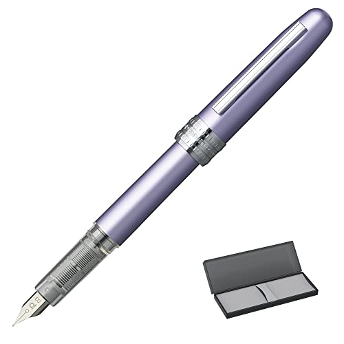 PLATINUM Plaisir PGB-1000#28 Füllfederhalter/Federstärken: F fein/Farbe: Violet/Handgefertigt/Kunststoffverpackung/Füllhalter PLATINUM Plaisir PGB-1000#28 Füllfederhalter/Federstärken: F fein/Farbe: Violet/Handgefertigt/Kunststoffverpackung/Füllhalter von PLATINUM