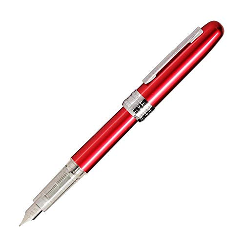 PLATINUM Plaisir PGB-1000 #70 Füllfederhalter/Federstärken: F Fein /Farbe: Rot / Handgefertigt / Kunststoffverpackung / Füllhalter PLATINUM Plaisir PGB-1000 #70 Füllfederhalter/Federstärken: F Fein /Farbe: Rot / Handgefertigt / Kunststoffverpackung / Füllhalter von PLATINUM