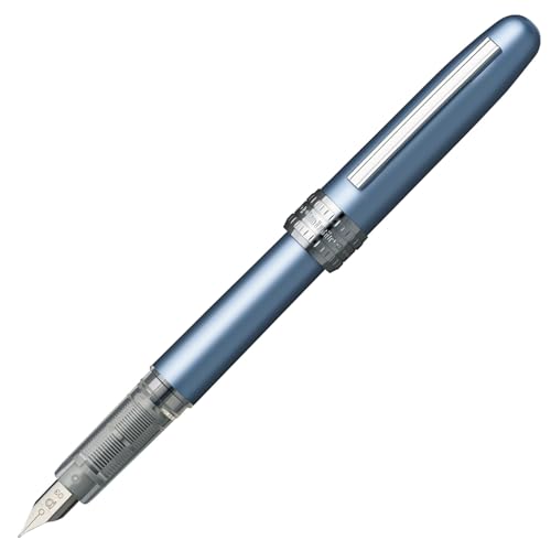 PLATINUM Plaisir PGB-1000B #57 Füllfederhalter/Federstärken: F fein/Farbe: Frosty Blue/Blau/Handgefertigt/mit Geschenkbox/Füllhalter PLATINUM Plaisir PGB-1000B #57 Füllfederhalter/Federstärken: F fein/Farbe: Frosty Blue/Blau/Handgefertigt/mit Geschenkbox/Füllhalter von PLATINUM