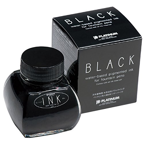 Platinum Füllfederhalter-Tintenflasche, 60 ml, Schwarz Platinum Füllfederhalter-Tintenflasche, 60 ml, Schwarz von PLATINUM